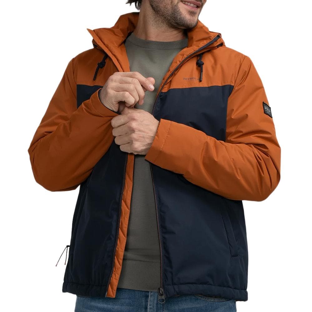 Blouson Marine/Orange Homme Petrol Industries Padded 1