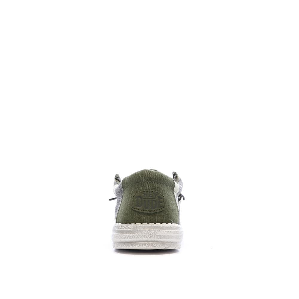 Chaussures Militaire Kaki Homme Hey Dude Camo 3