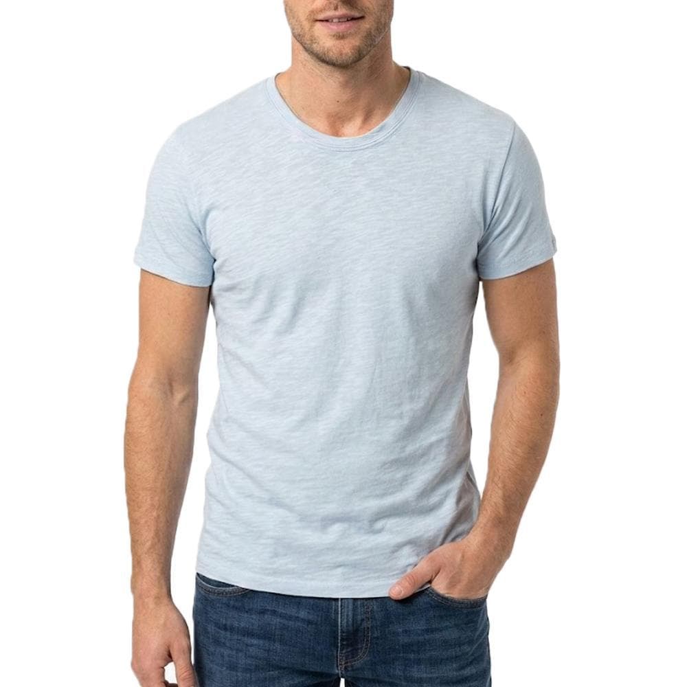 T-shirt Bleu Clair Homme Paname Brothers TED 1