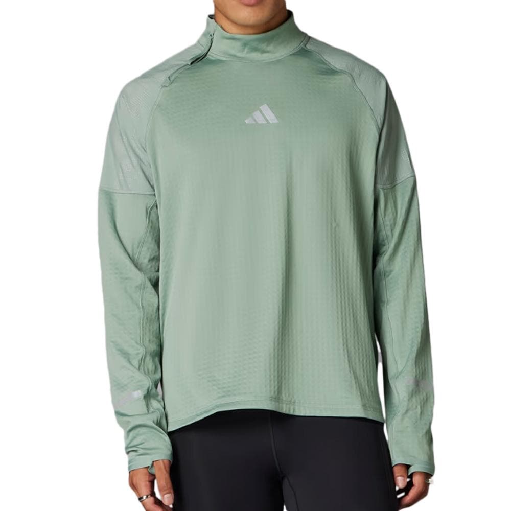 Sweat Vert Homme Adidas Hivis 1