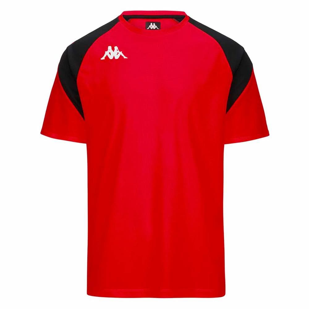 Maillot Rouge/Noir Garçon Kappa Loreto 1