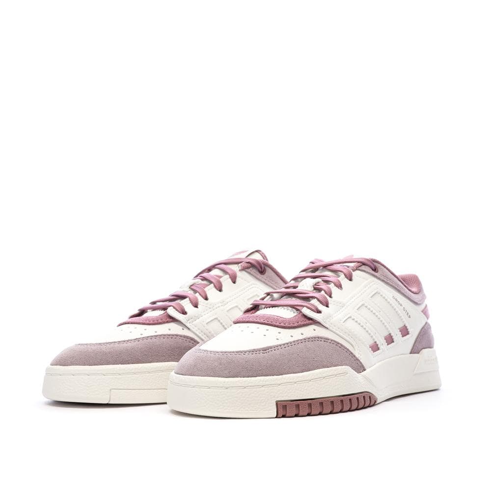 Baskets Blanches/Mauves Femme Adidas Drop Step Low W 6