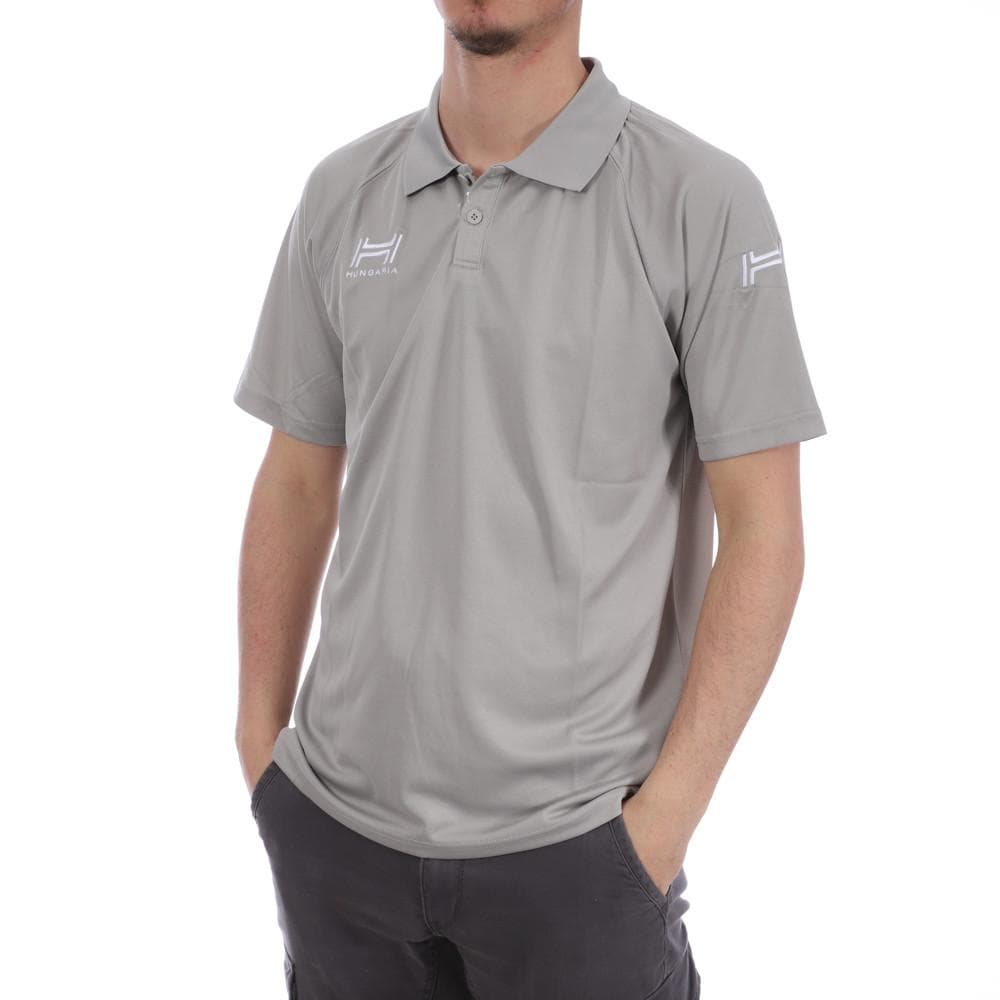Polo Gris Homme Hungaria Training Premium 1