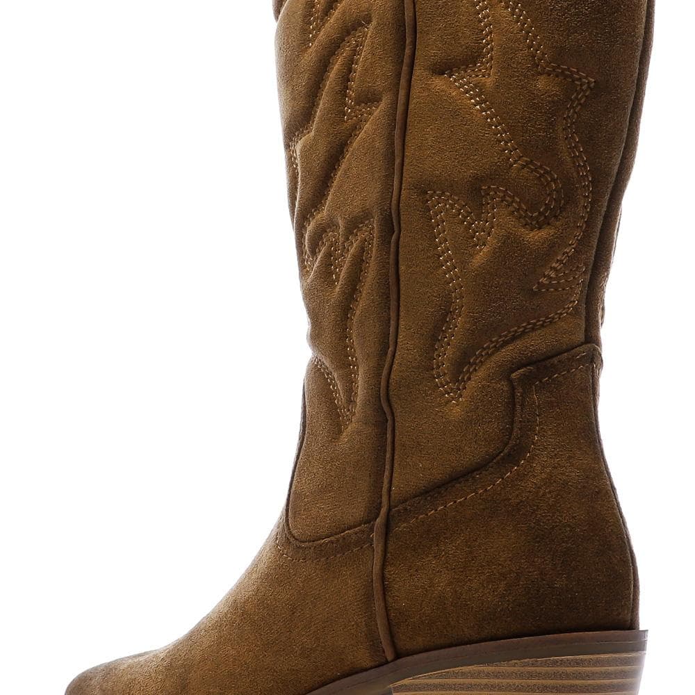 Santiags Hautes Camel Femme Xti 144308 6