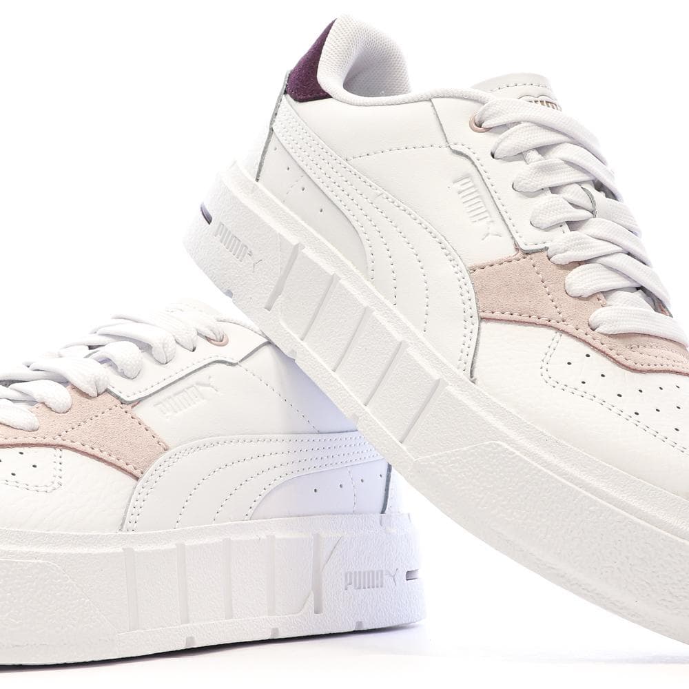 Baskets Blanches Fille/Femme Puma Cali Court Match 7