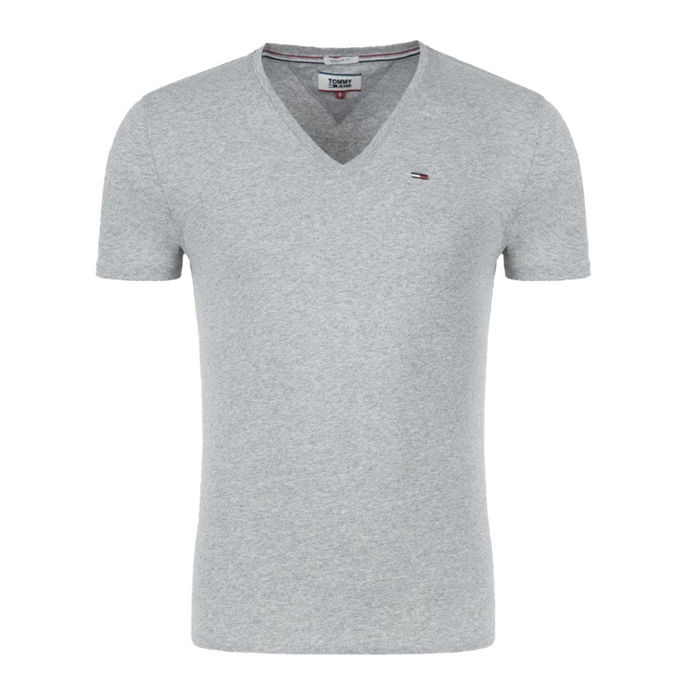 T-shirt Gris Homme Tommy Hilfiger Jaspe M12 1