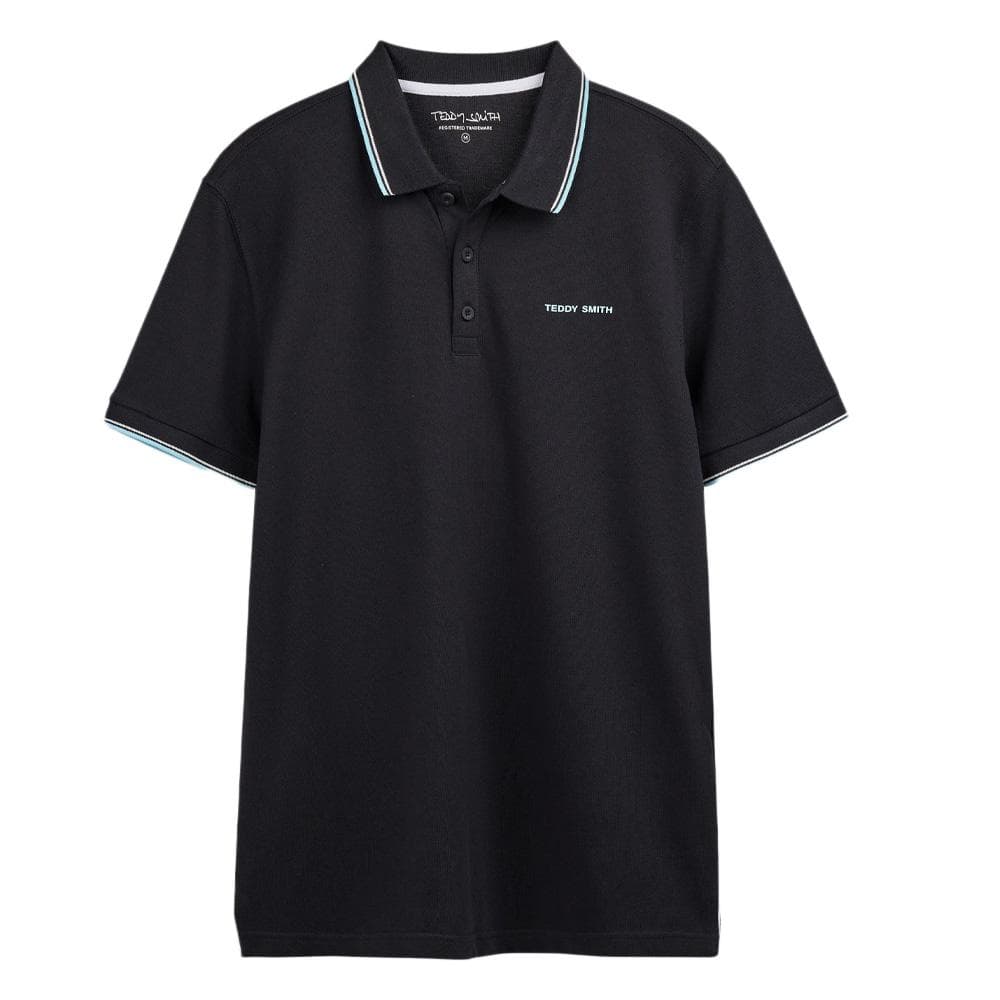 Polo Bleu Marine Homme Teddy Smith Pasian 2 1