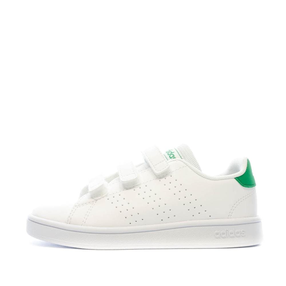 Baskets Blanches Garçon Adidas Advantage 1