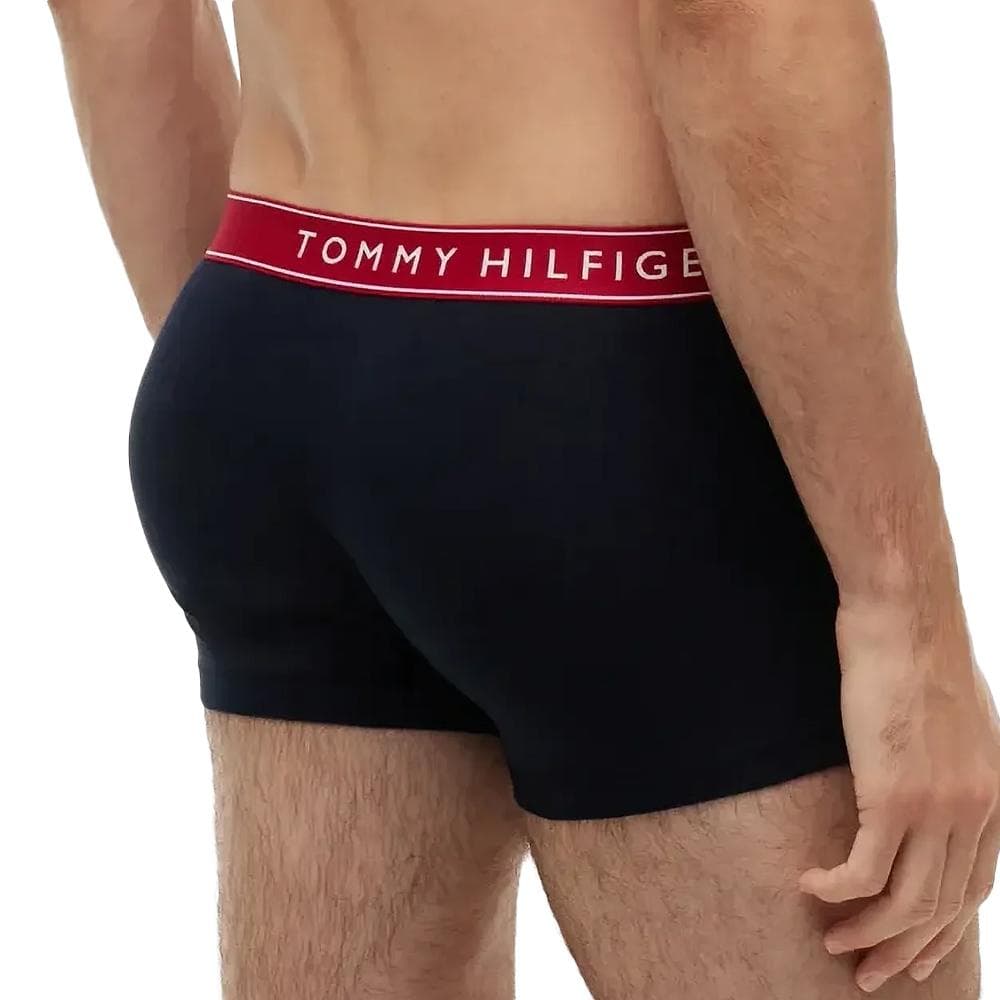 X3 Boxers Noir/Rouge Homme Tommy Hilfiger Trunk 3