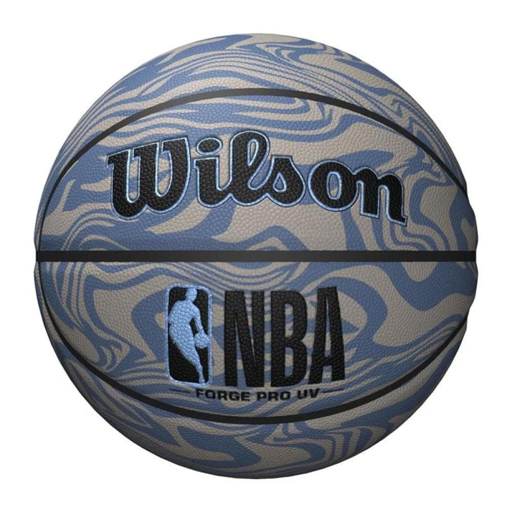 Ballon de Basketball Gris Wilson Nba Forge Pro UV 3
