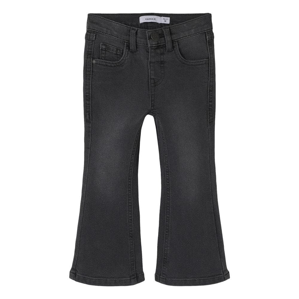 Jean Bootcut Noir Fille Name it Polly 1