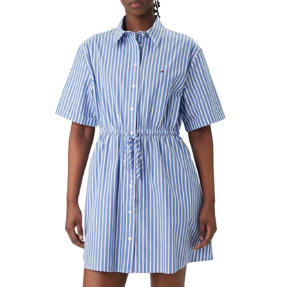 Robe Bleu/Blanche Femme Tommy Hilfiger Stripe 1