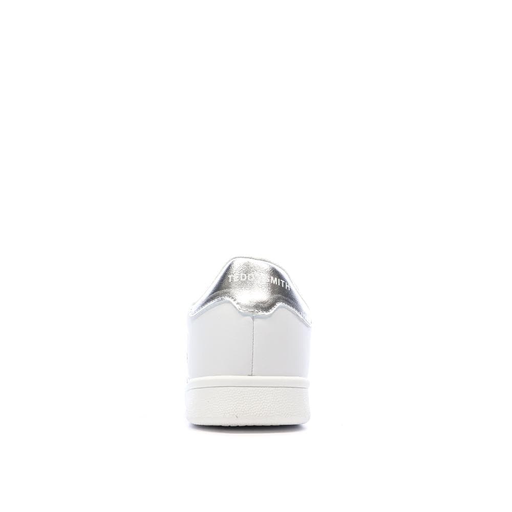 Baskets Blanches/Silver Femme Teddy Smith Plata 3