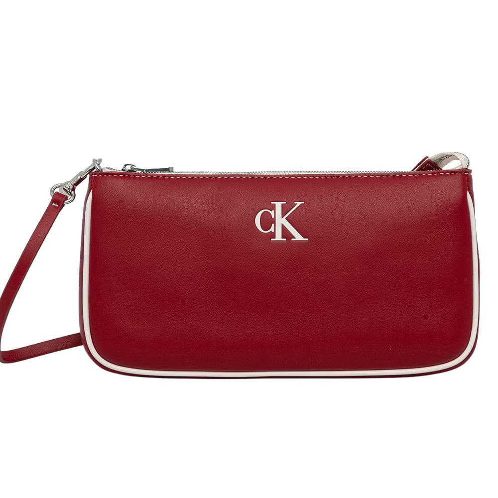 Sac à Main Rouge Femme Calvin Klein Jeans Contrast Ck 1