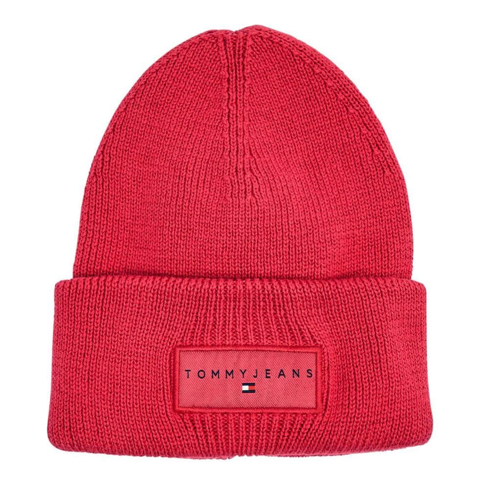 Bonnet Rose Femme Tommy Hilfiger Linear Beanie 1