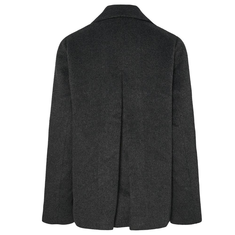 Manteau Noir Femme Pieces Jasmin Outerwear 2