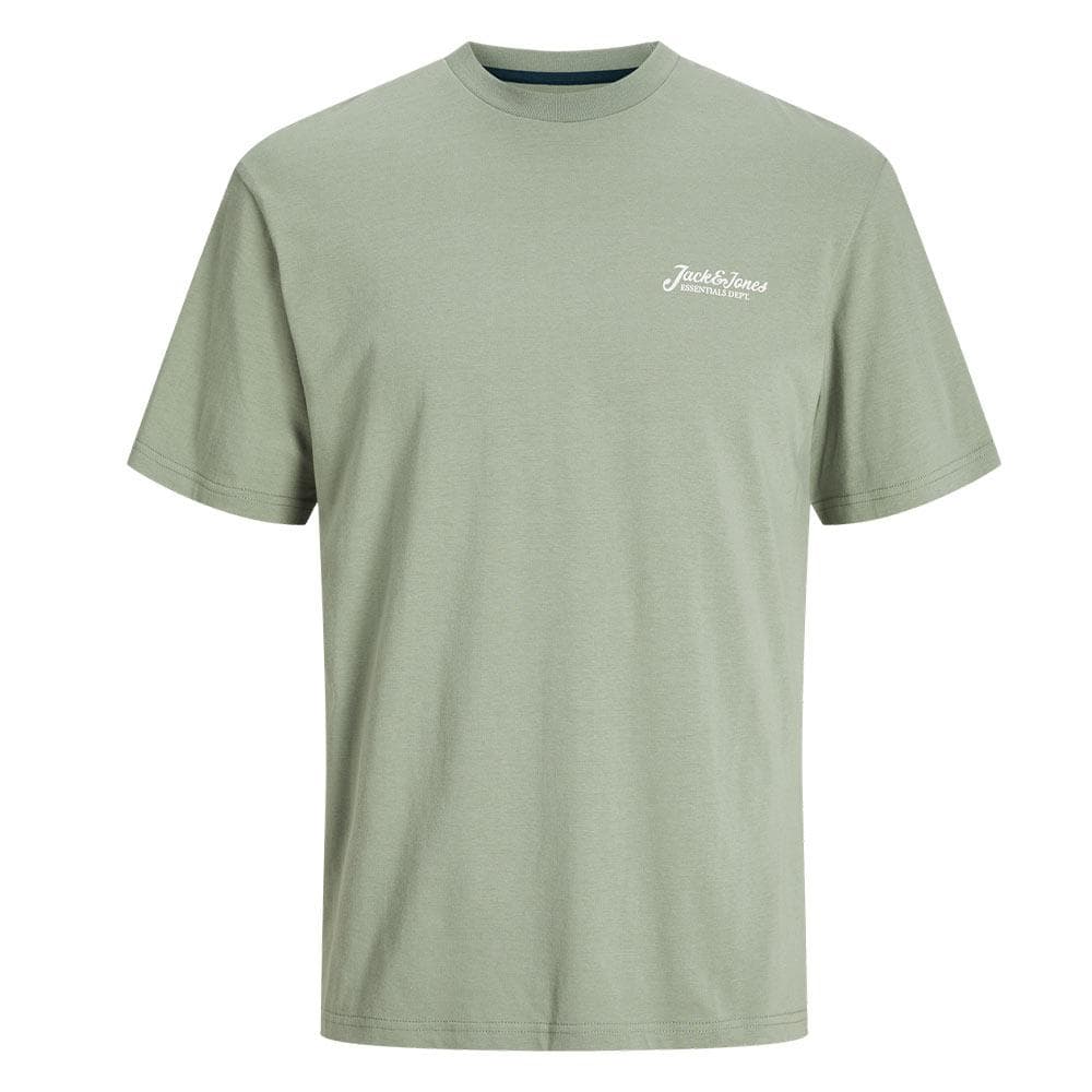 T-Shirt Vert Homme Jack & Jones Beau 1