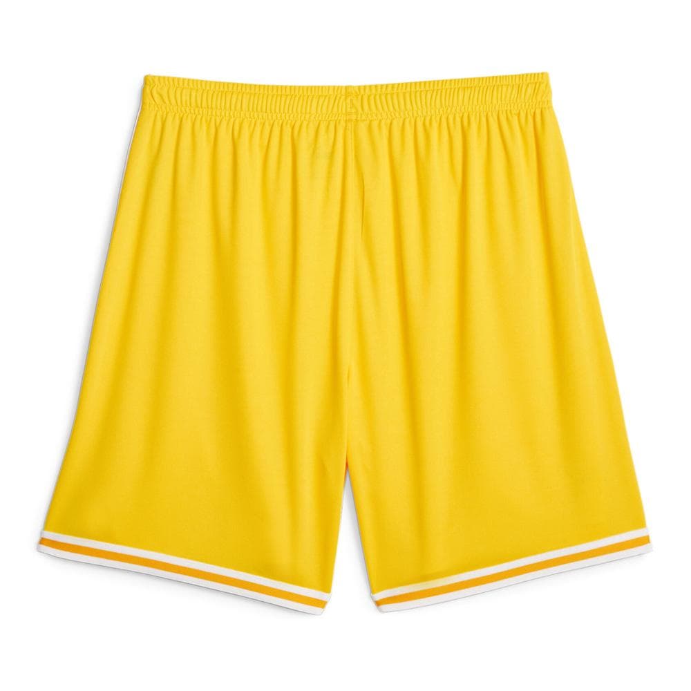 Short de Basketball Jaune Homme Puma Hoops Team Game Short 2