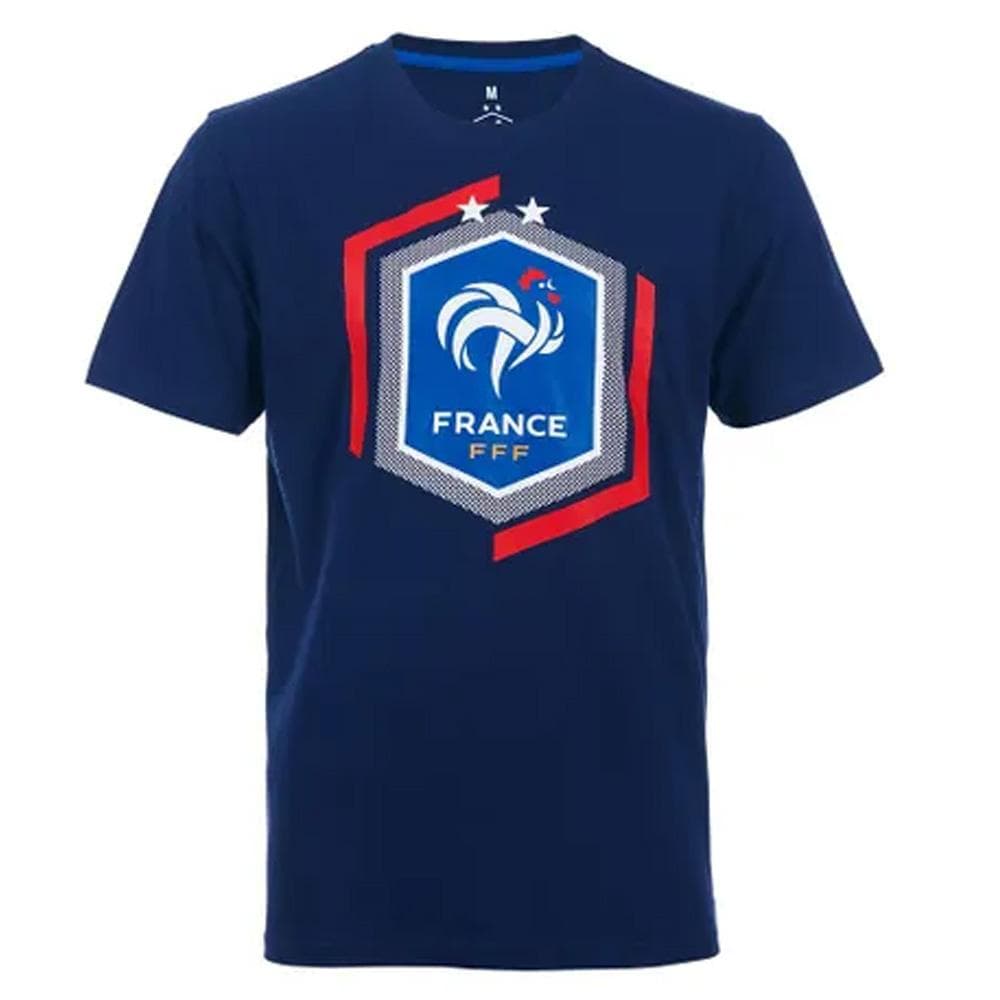 T-shirt Marine Homme FFF France 1