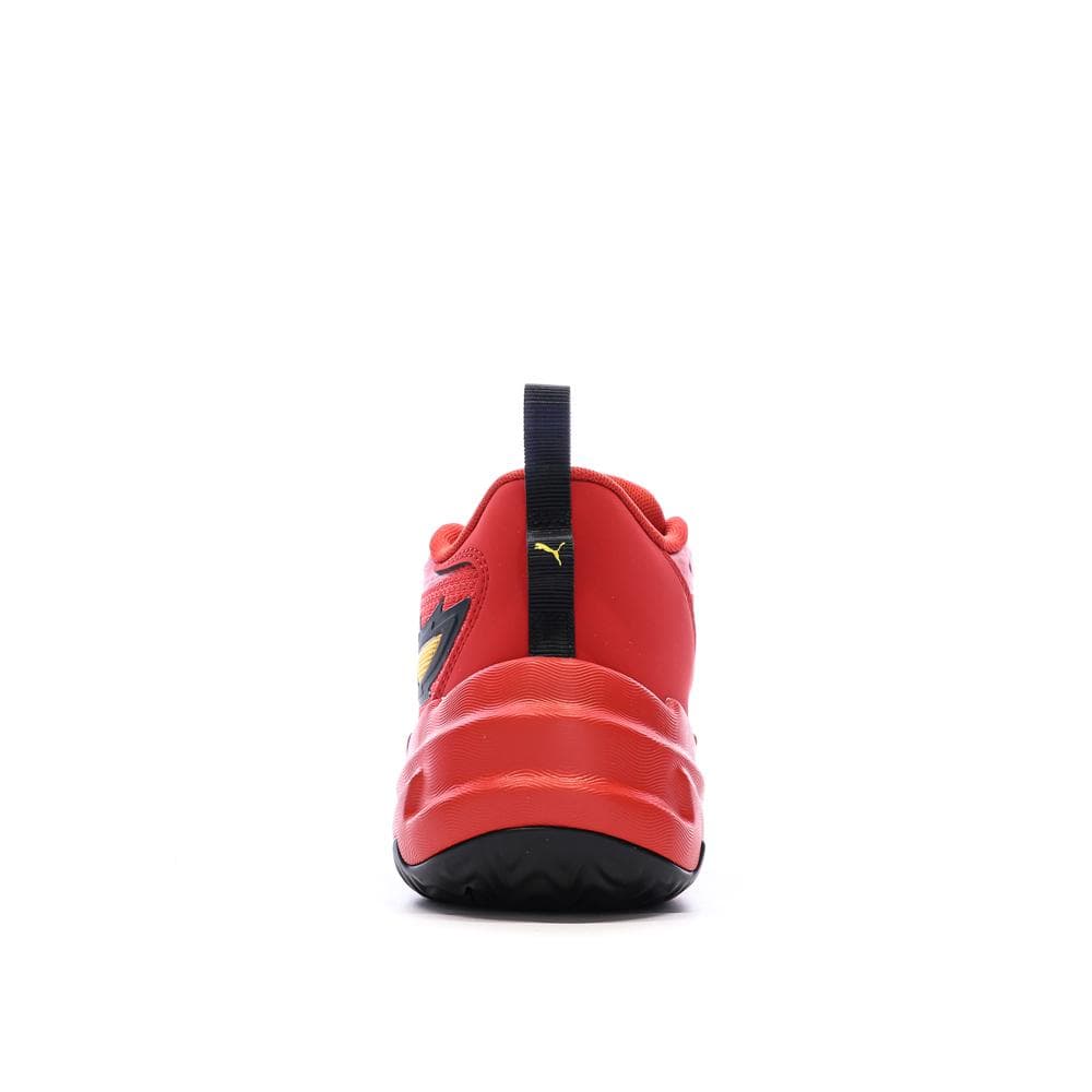 Chaussures de Basketball Rouge/Jaune Mixte Puma Scoot Zeros Retro 3