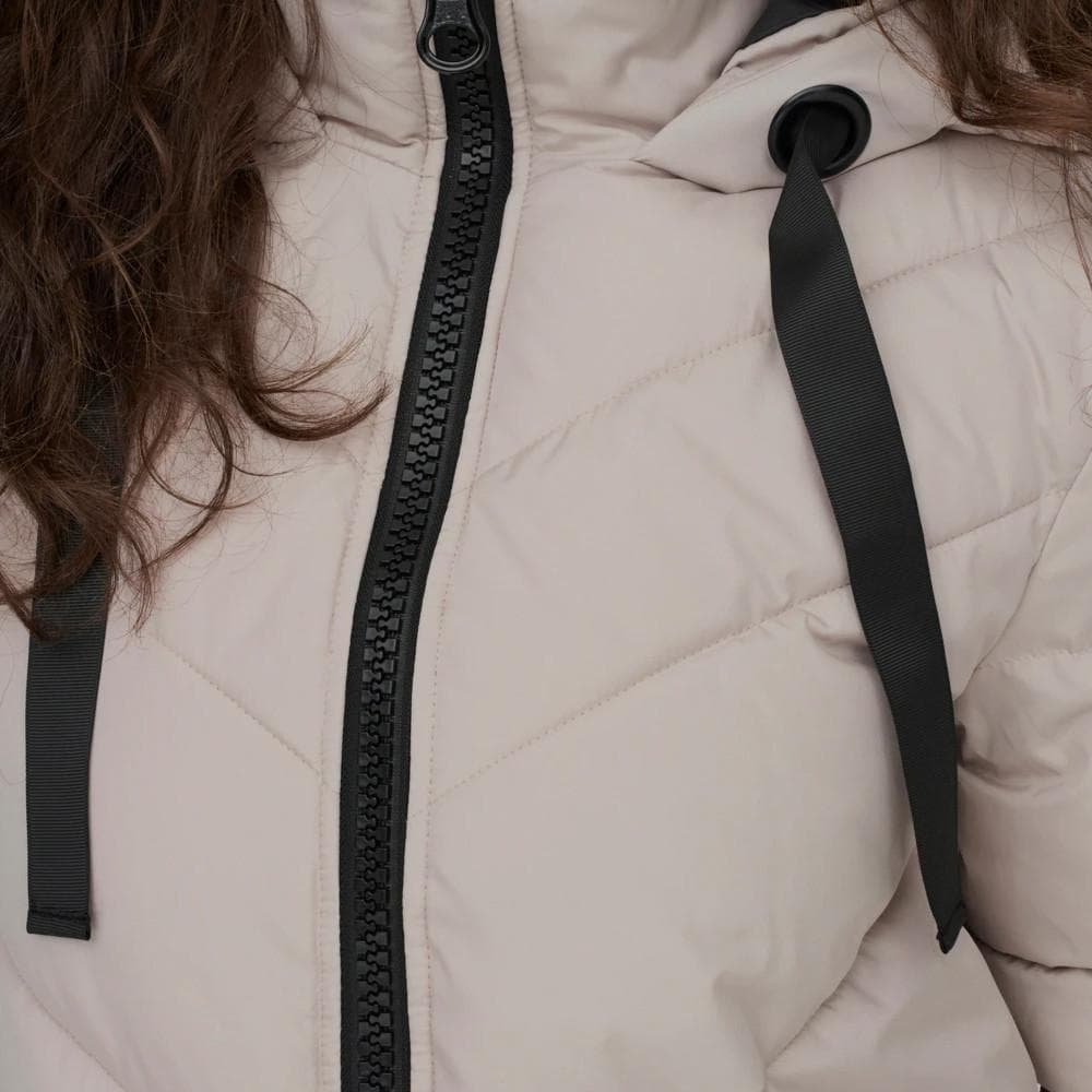 Doudoune Longue Écru Femme JDY Padded 3