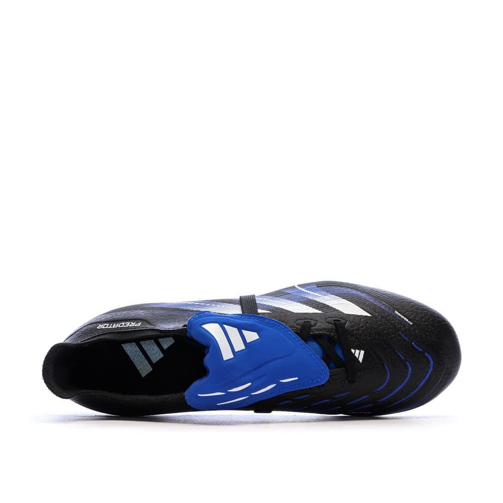 Chaussures de Foot Noir/Bleu Homme Adidas Predator League FT FG/MG JB 4