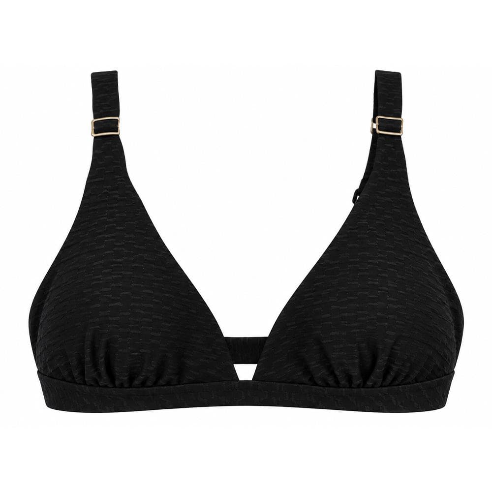 Haut de Maillot de bain Triangle Noir Femme Grain de Sable Diana 1
