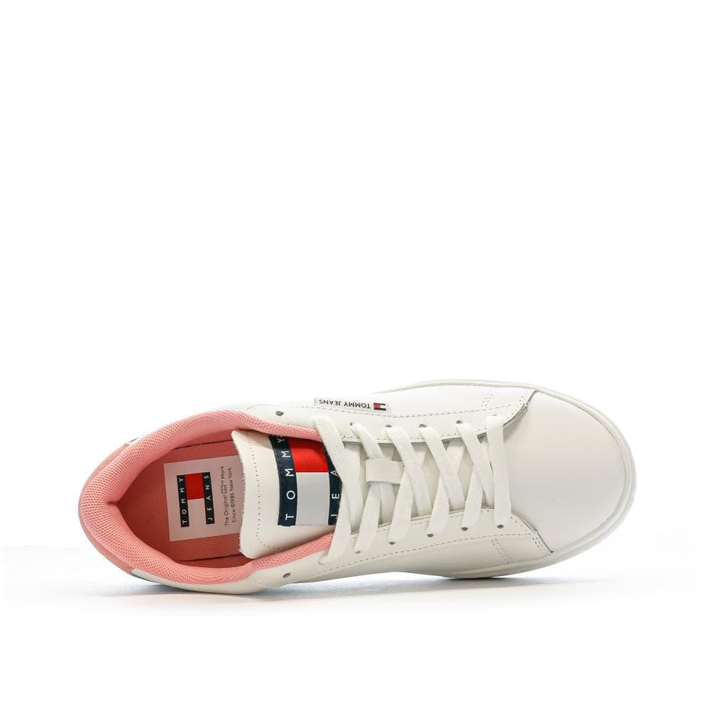 Baskets Blanches Femme Tommy Hilfiger Cupsole Sneaker 4