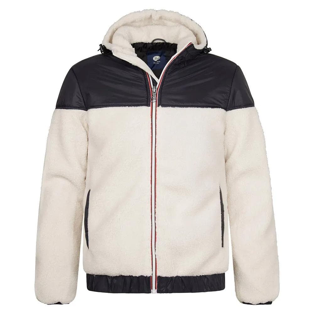 Veste Blanche/Noir Homme Petrol Industries JAC202 1
