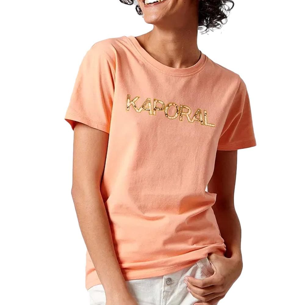 T-shirt Orange Femme Kaporal FANJOE 1