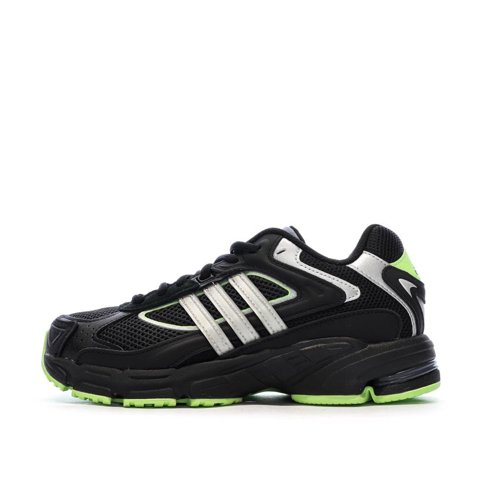 Basket Noir/Vert Femme Adidas Response 1