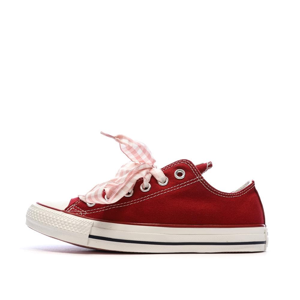 Baskets Rouges/Roses Fille Converse Chuck Taylor All Star 1