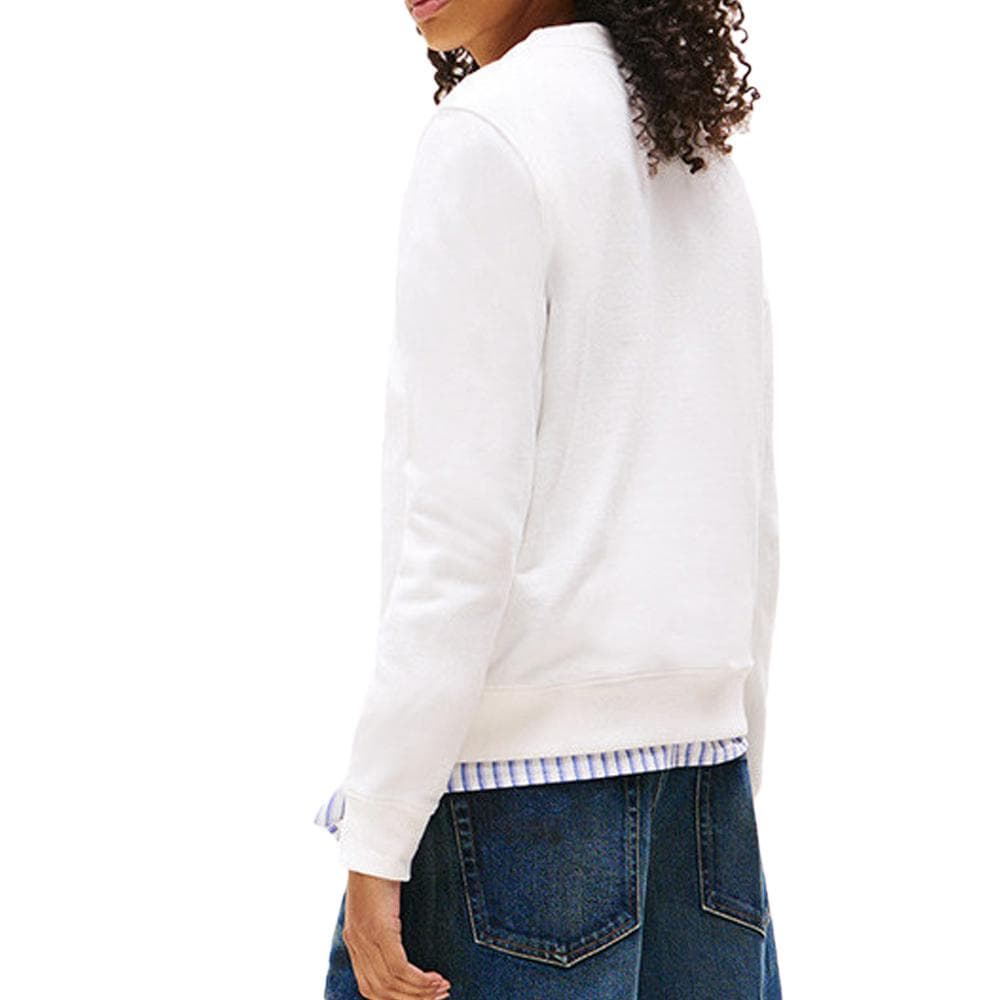 Sweat Blanc Femme Tommy Hilfiger 21960 2