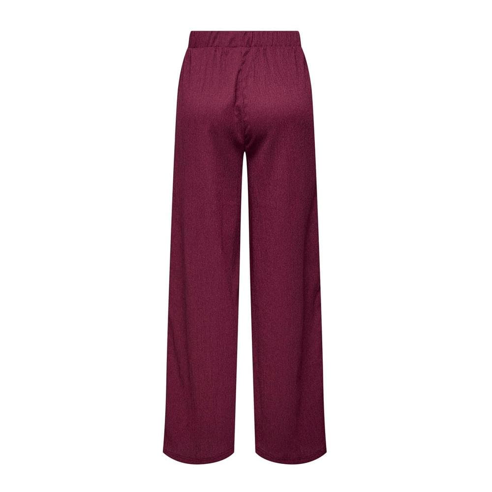 Pantalon Fluide Bordeaux Femme JDY Debbie 2
