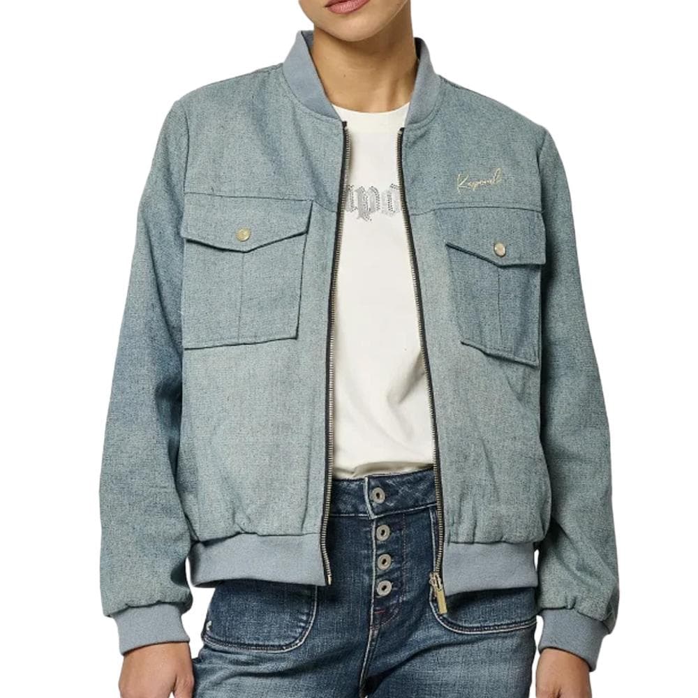 Veste en Jean Réversible Bleu Femme Kaporal MASSI 1
