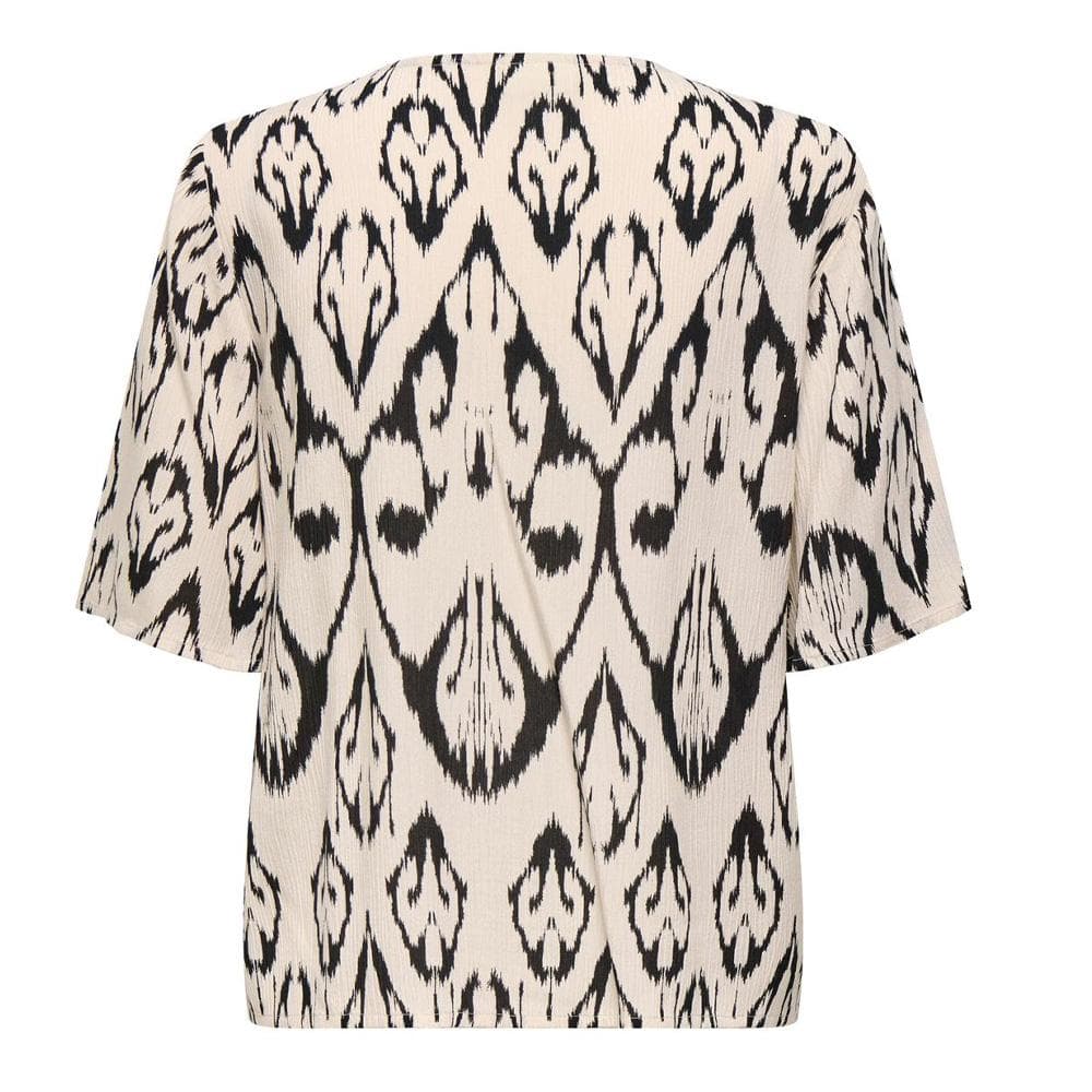 Blouse Beige/Noir Femme JDY Bree 2