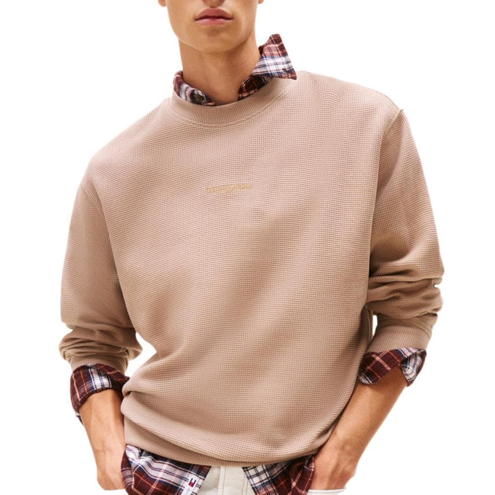 Sweat Marron Homme Tommy Hilfiger DM0DM21622 1