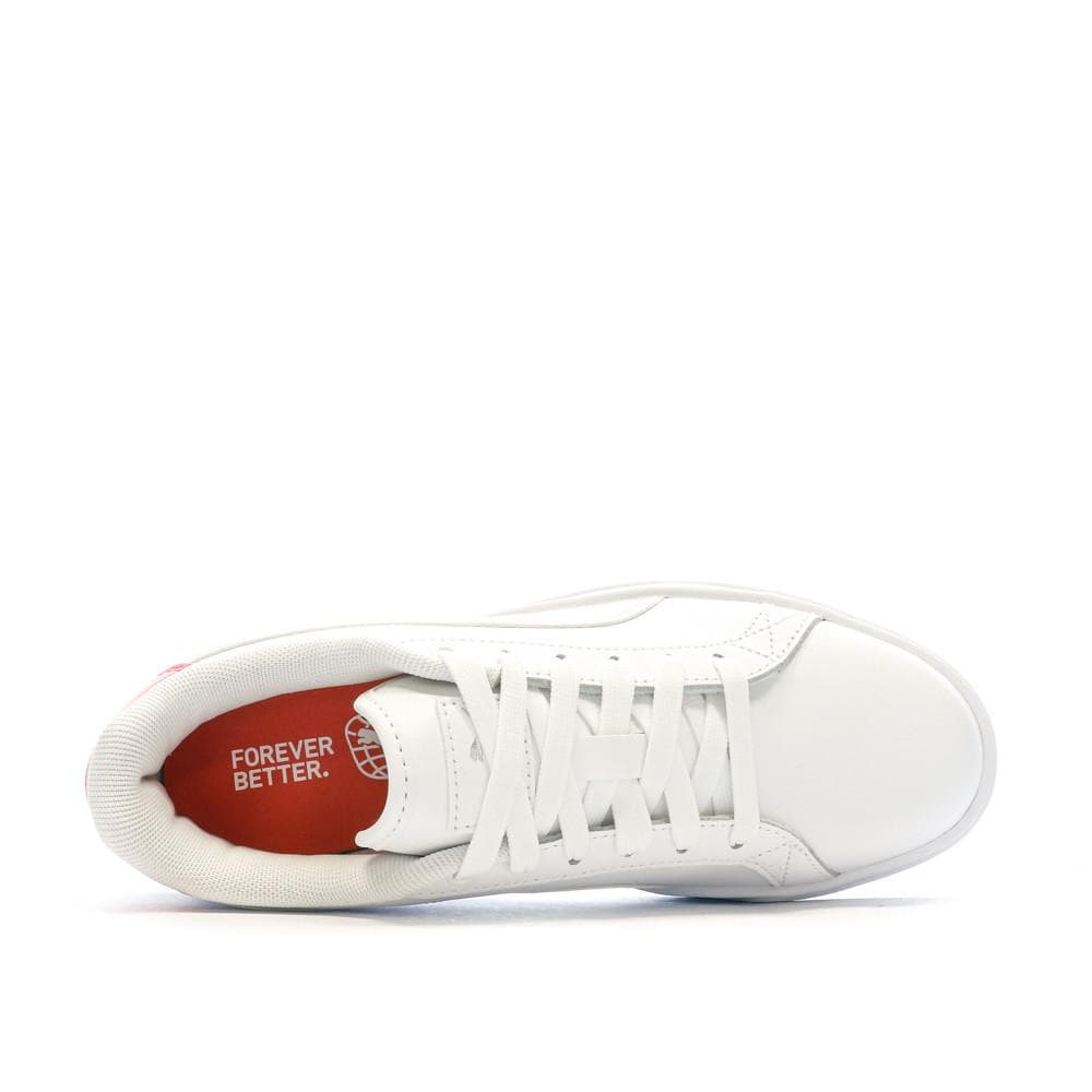 Baskets Blanches/Rose Femme Puma Karmen 4