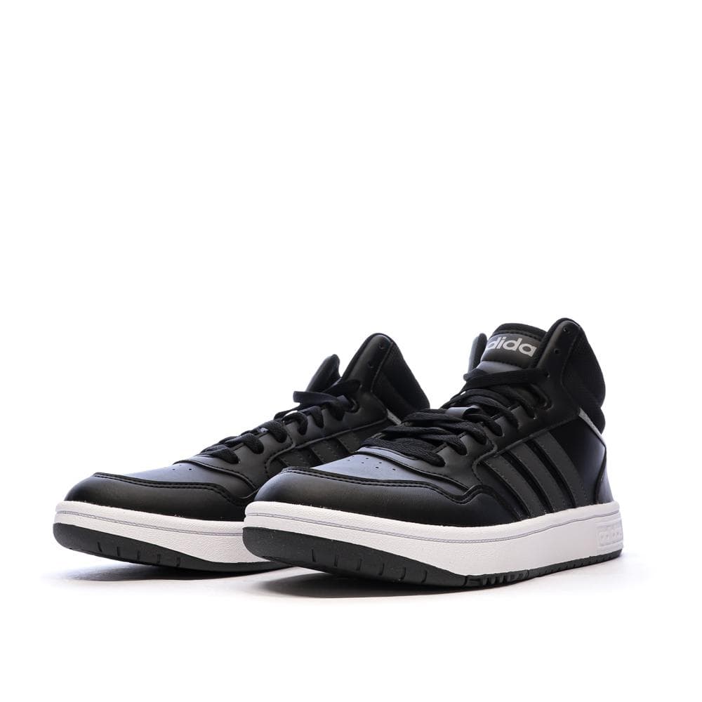 Baskets Noires Femme Adidas Hoops GW5456 6