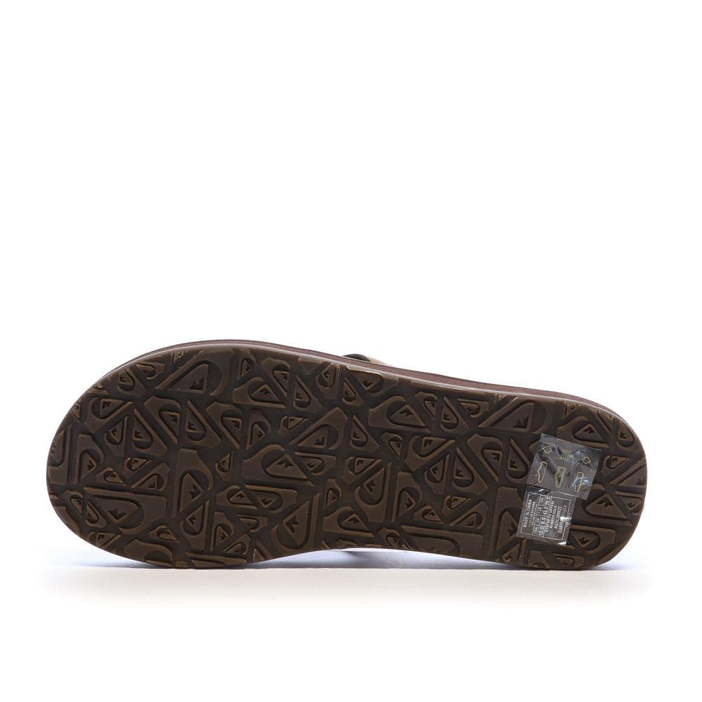 Tongs Marron Homme Quiksilver Carver Nubuck 2