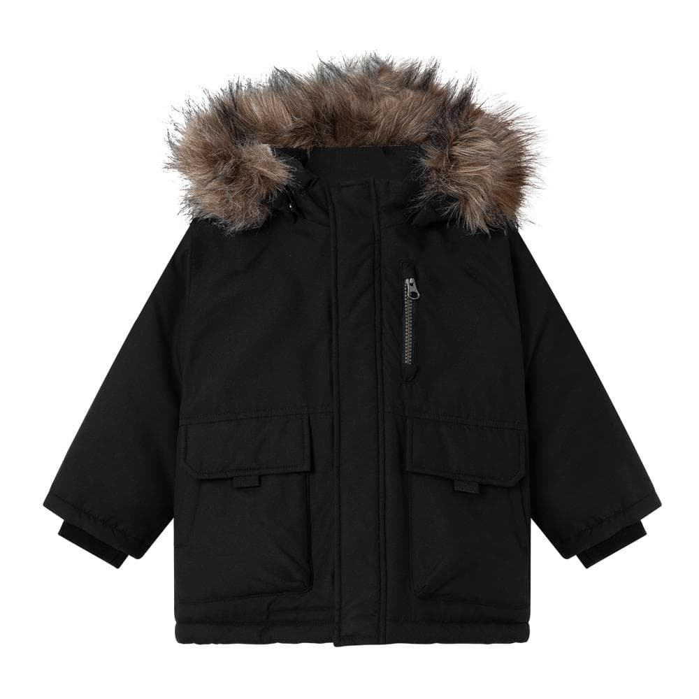 Parka Noire Garçon Name it Master 1