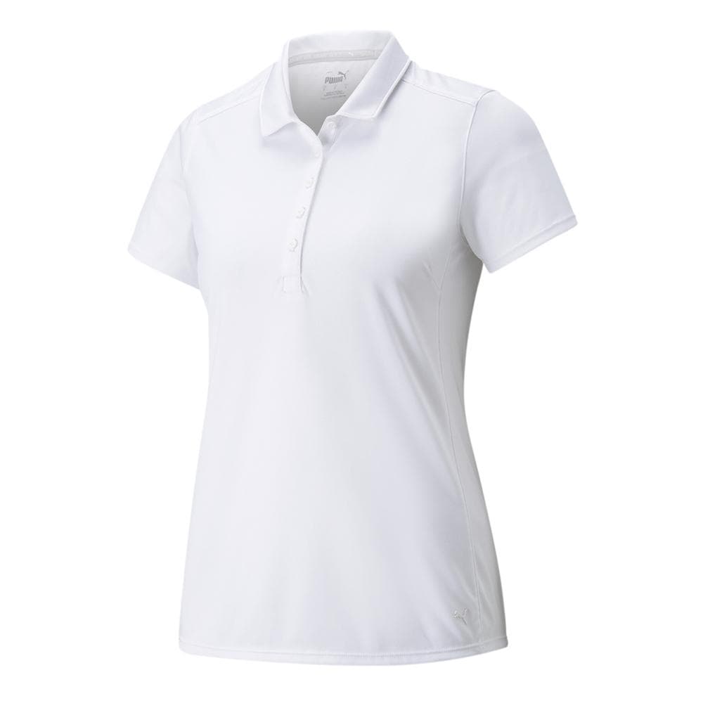 Polo Blanc Femme Puma Gamer 532989 1
