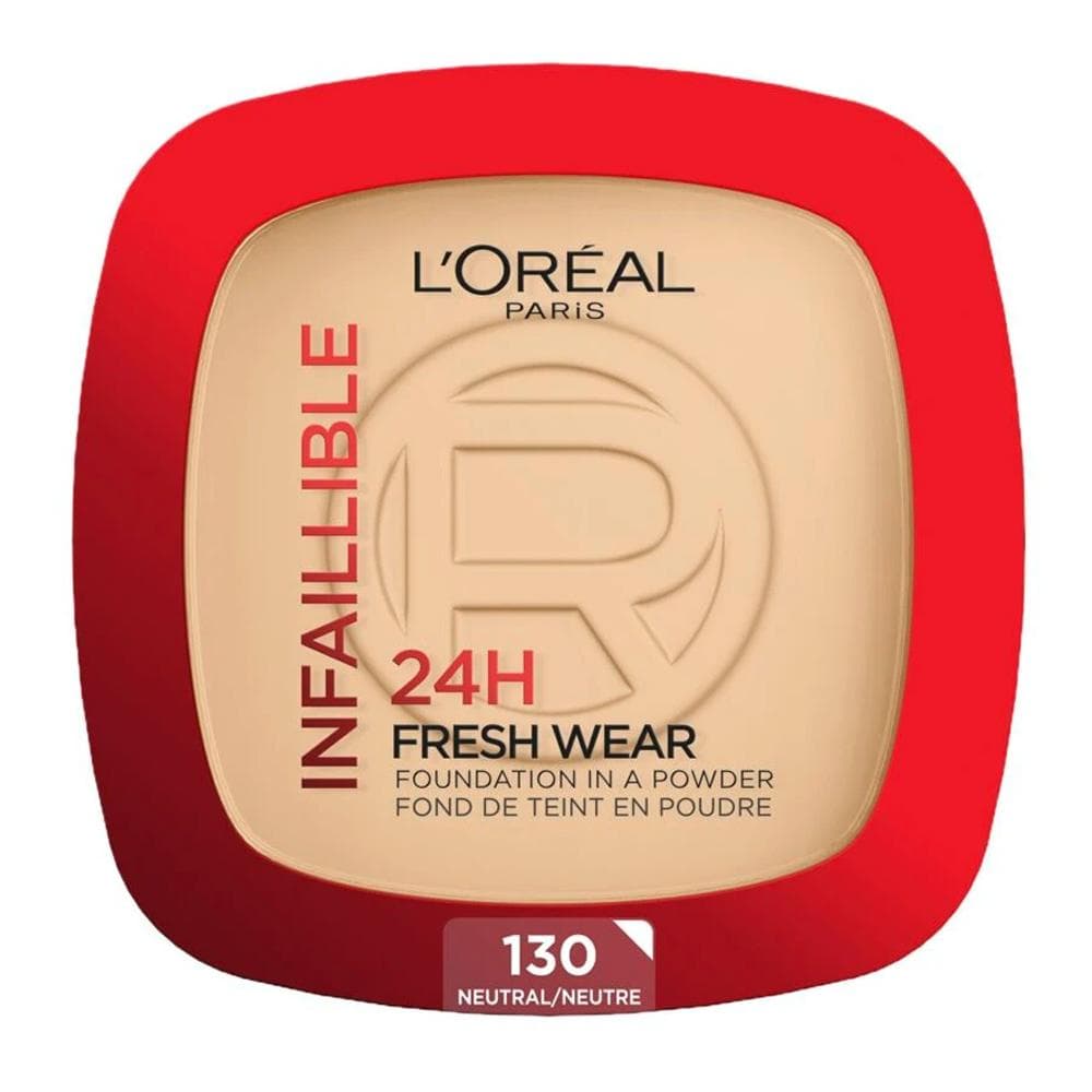 Infaillible 24H Fresh Wear Fond de Teint en Poudre L'Oréal Paris 130 Neutre 1