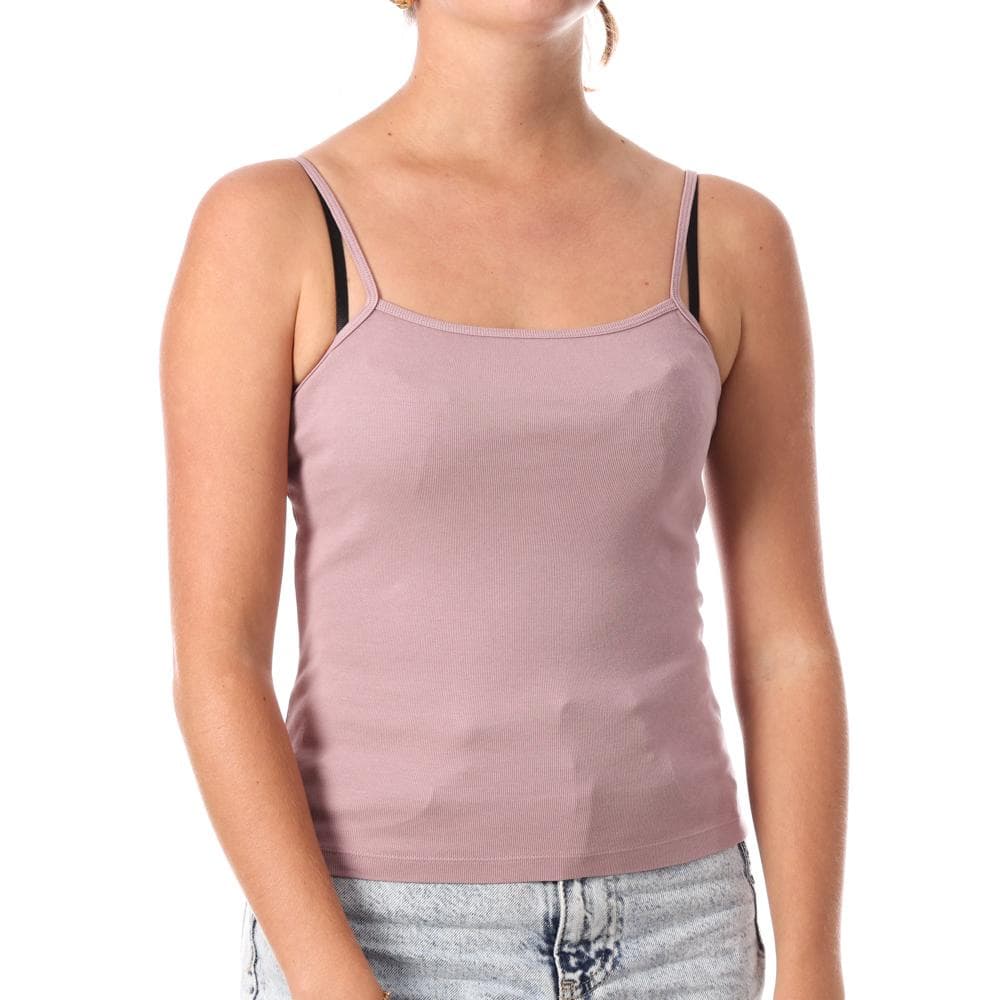 Débardeur Violet Femme Superdry Fine 1