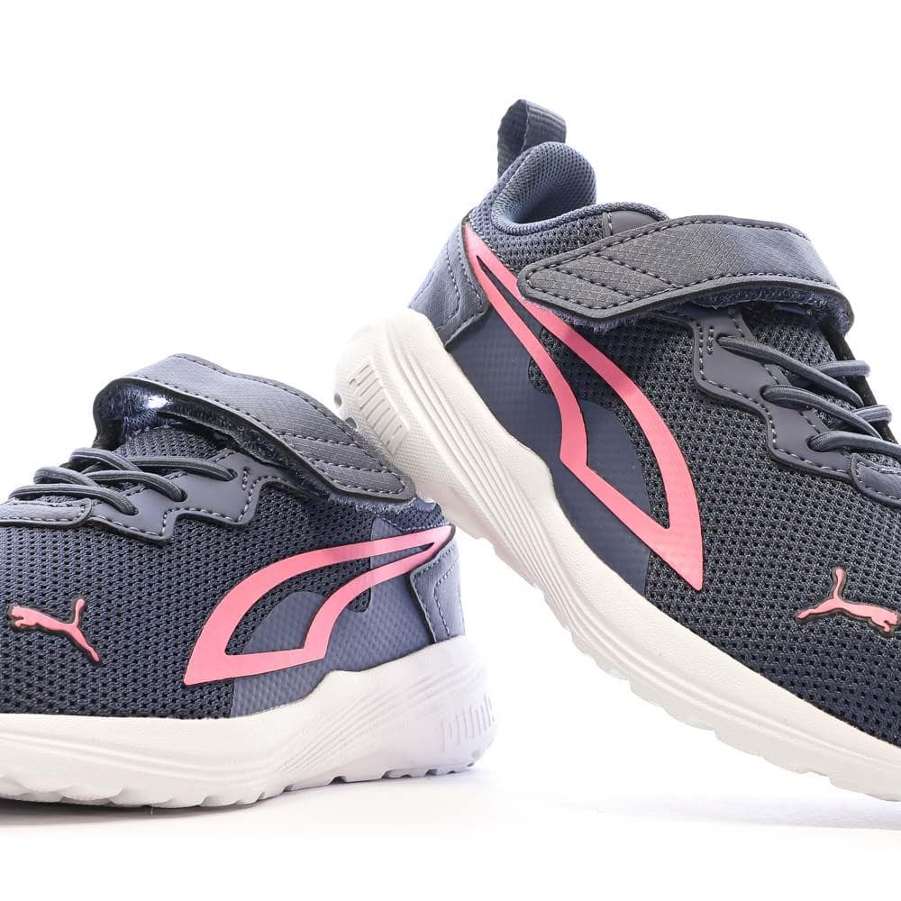 Baskets Marine/Rose Fille Puma All Day Active 01 7