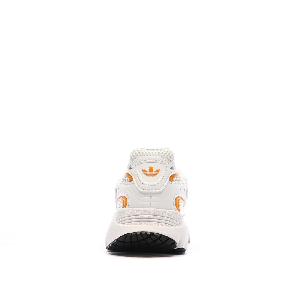 Baskets Blanches/Oranges Femme Adidas Ozmillen 3