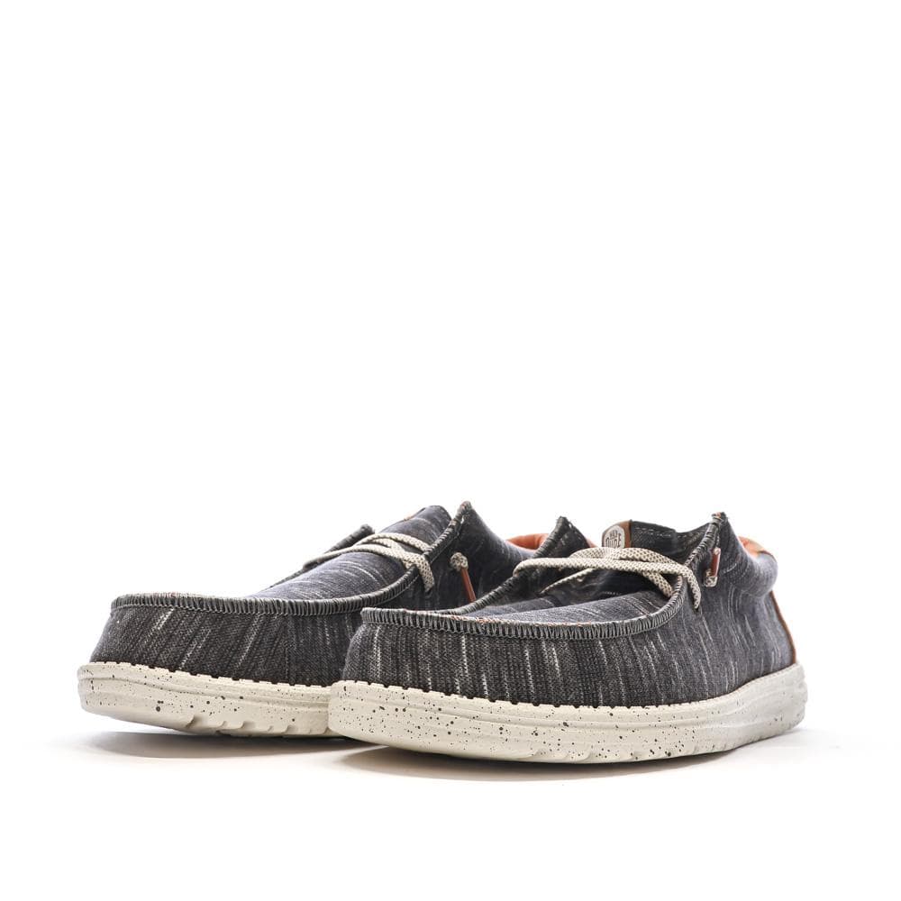 Chaussures Grises Chiné Homme Hey Dude Wally Jersey 6