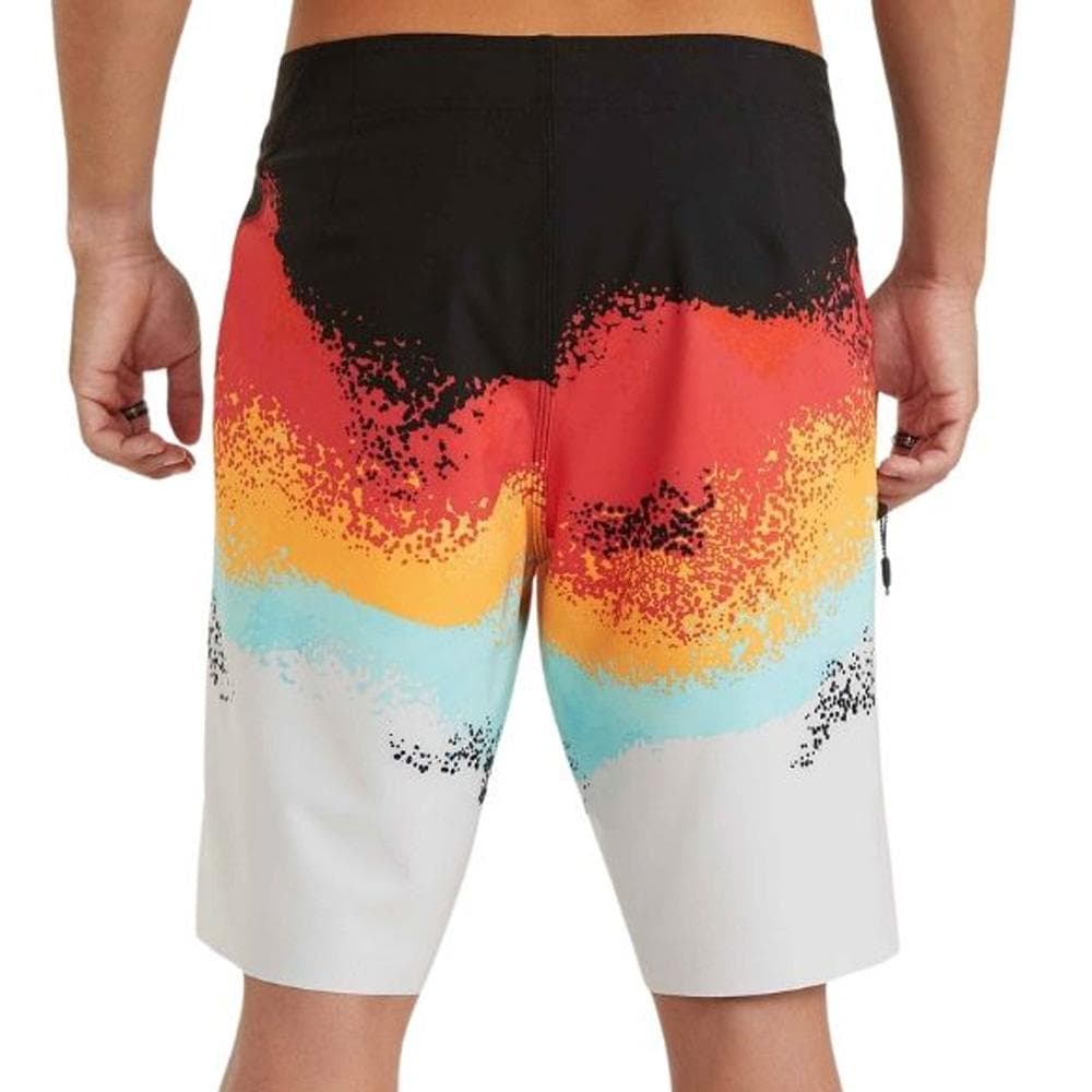 Maillot de bain Noir/Rouge/Orange Homme O'Neill Hydro 2