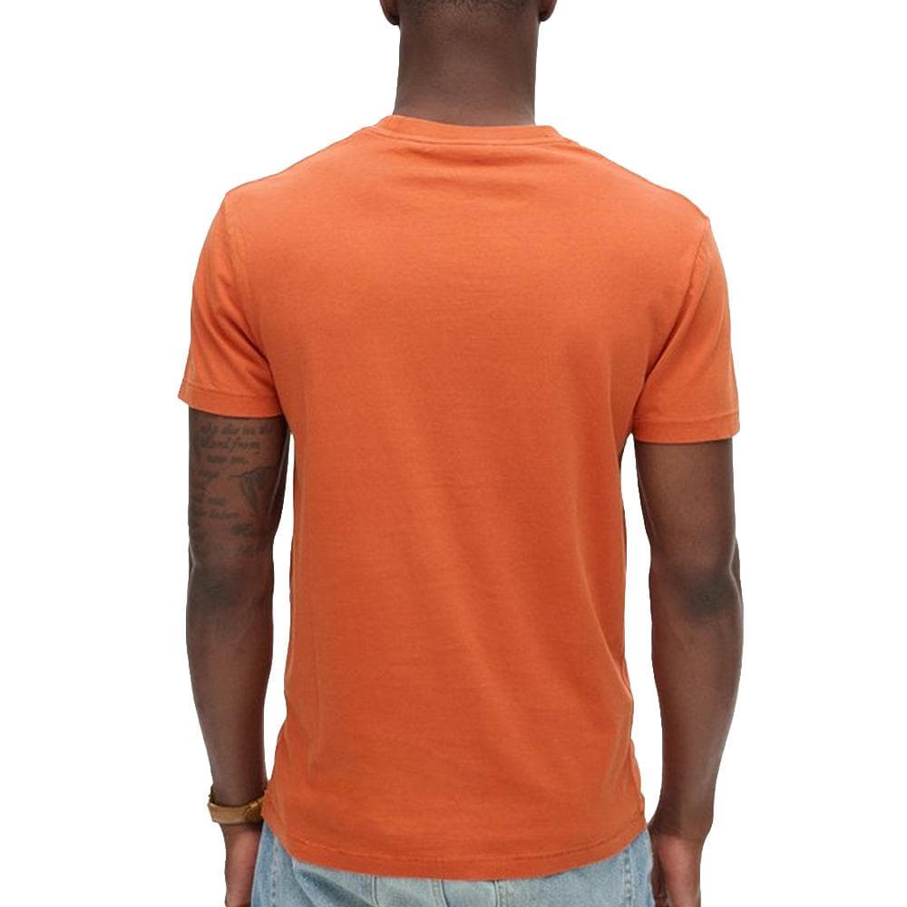 T-Shirt Orange Homme Superdry Essential 2