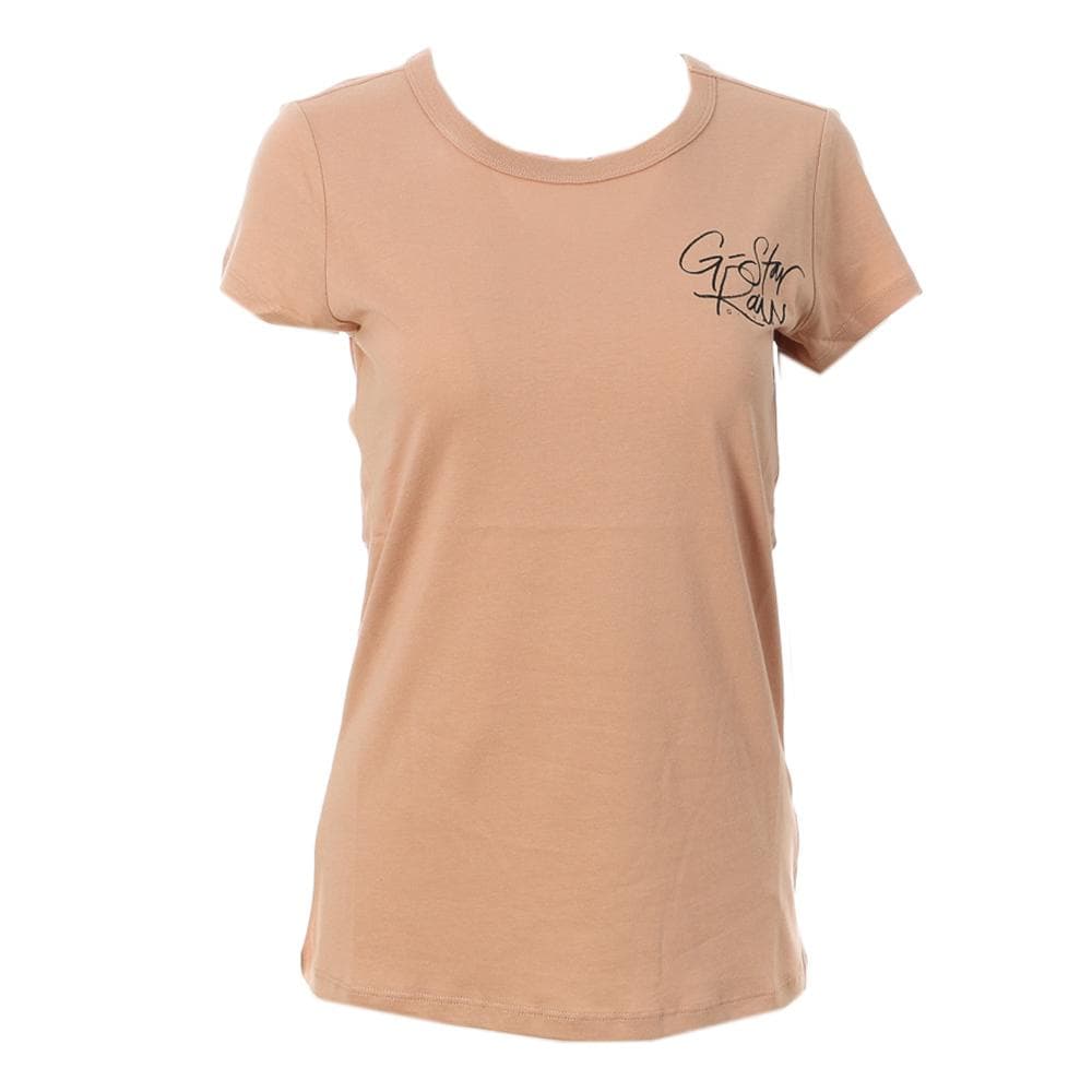 T-shirt Rose Femme G-Star RAW Handwritten 1
